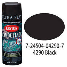 krylon camouflage (black) 4290