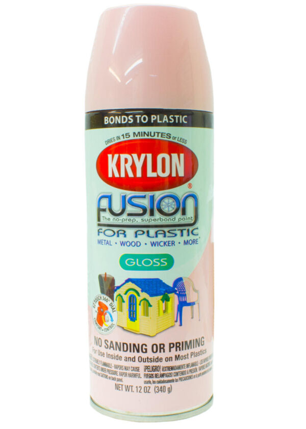Krylon Fusion for Plastic (Fairytale Pink)